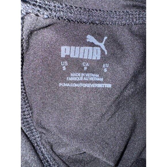 Puma Womens Black Joggers Size S Polyester & Elastane - Picture 3 of 11